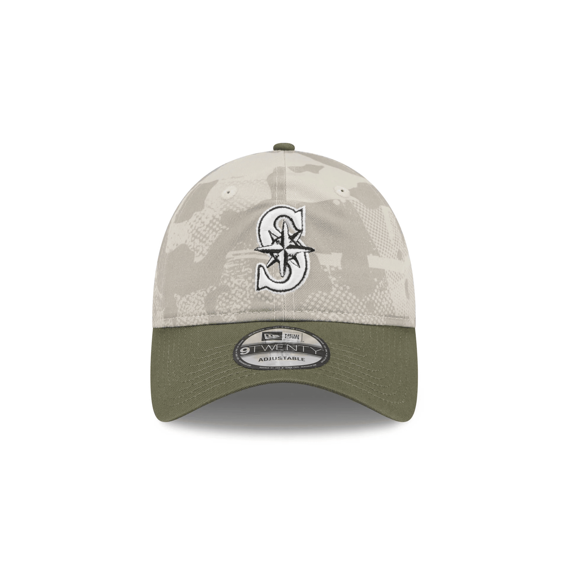 Seattle Mariners Camo Hat MLB Armed Forces Day 2025 Hat Merch Gifts For New Dads-1