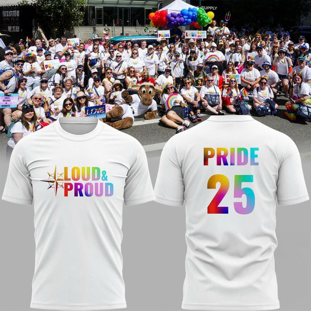 Seattle Mariners Loud And Proud 25 T-Shirt Seattle Mariners Merch Gifts For Fans-1