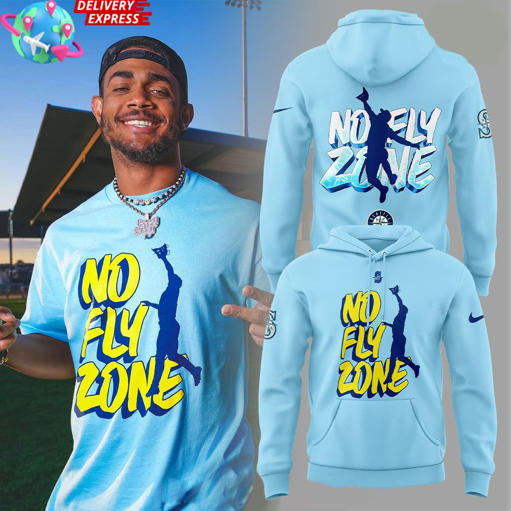 Seattle Mariners No Fly Zone Special Hoodie Mariners Merch Great Father's Day Presents-1