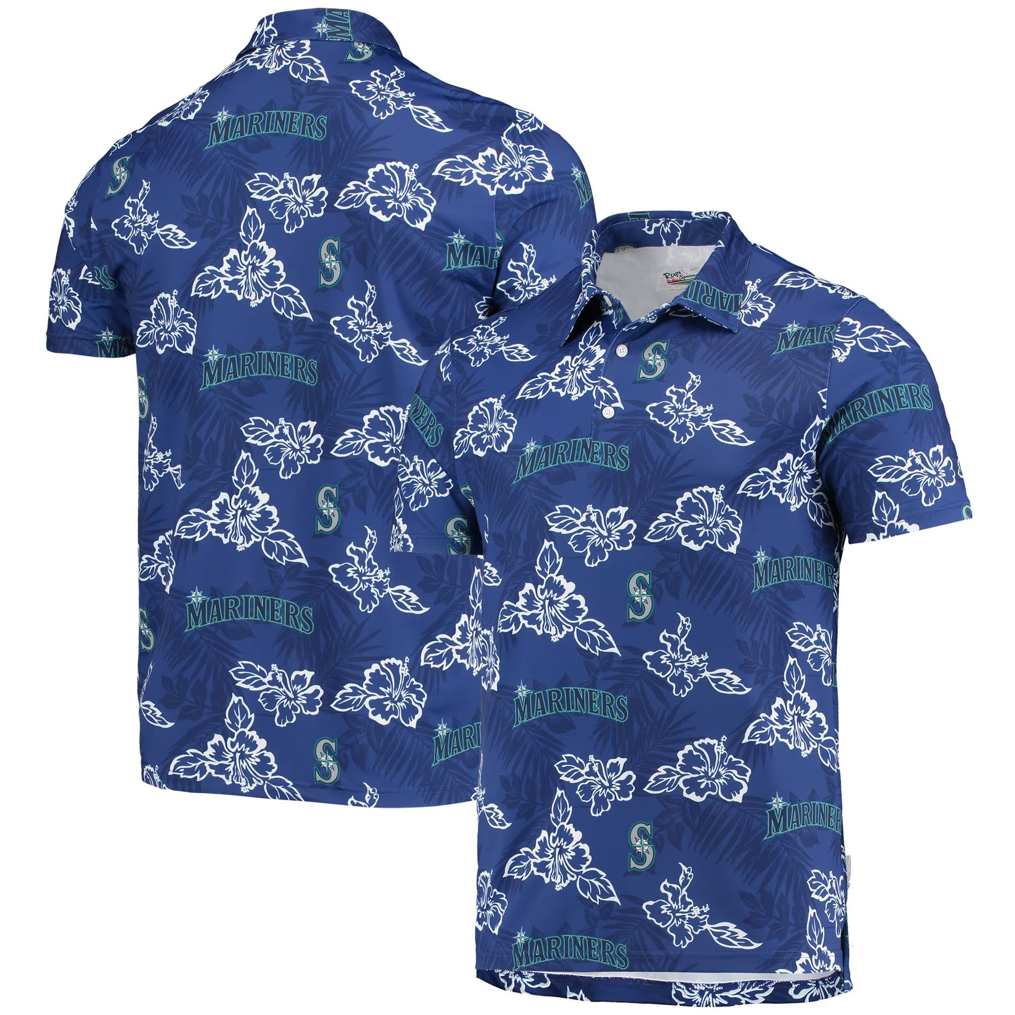 Seattle Mariners Polo Shirt MLB Aloha Shirt Baseball Lover Gift Ideas-1