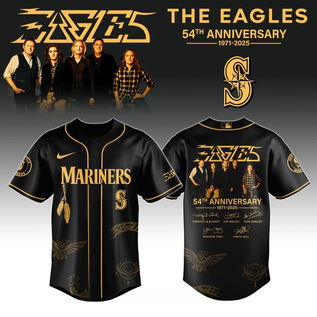 Seattle Mariners X Eagles Band Music Jersey 2025-1