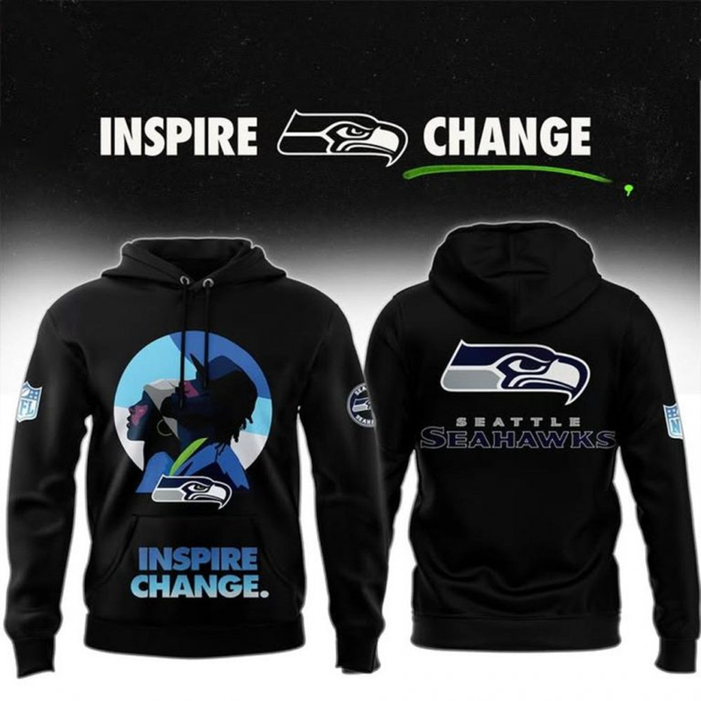 Seattle Seahawks NFL Inspire Change 2025 Hoodie Seattle Seahawks Merch Gifts For Fans-1