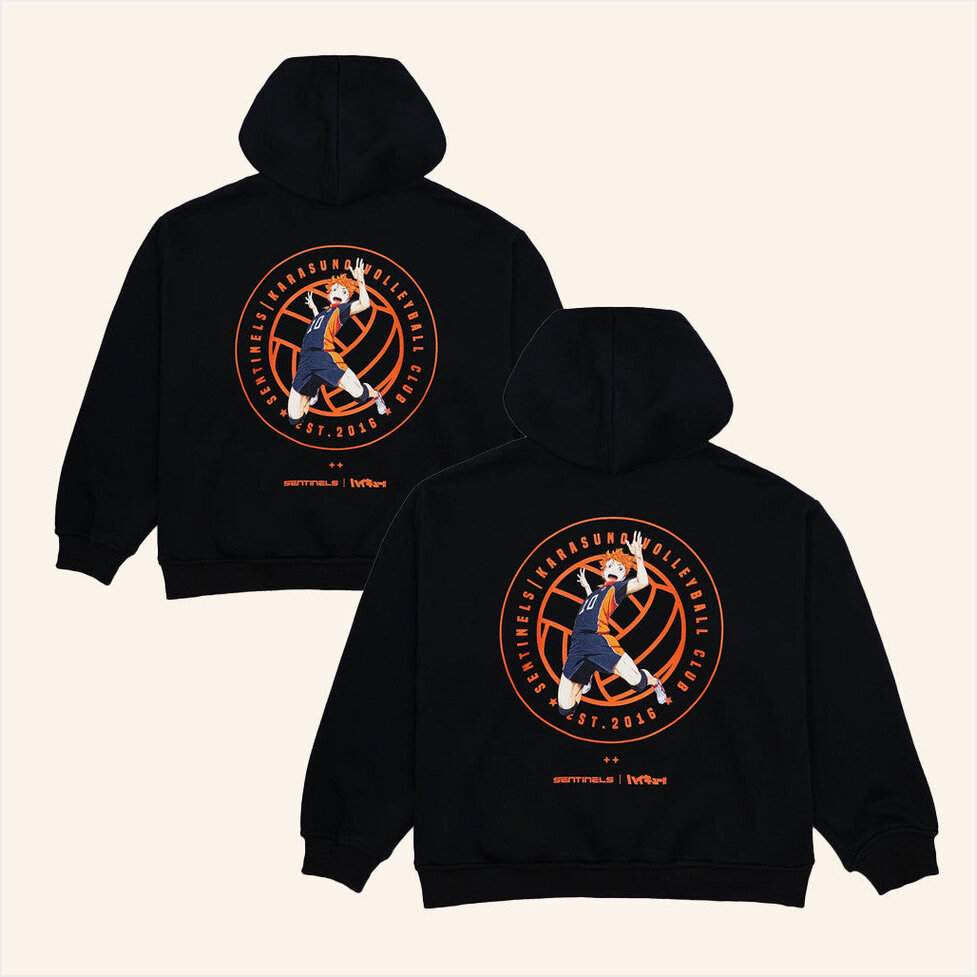 Sentinels Merch Volleyball Club Black Hoodie Birthday Gifts For Fans Gifts For Brother-1