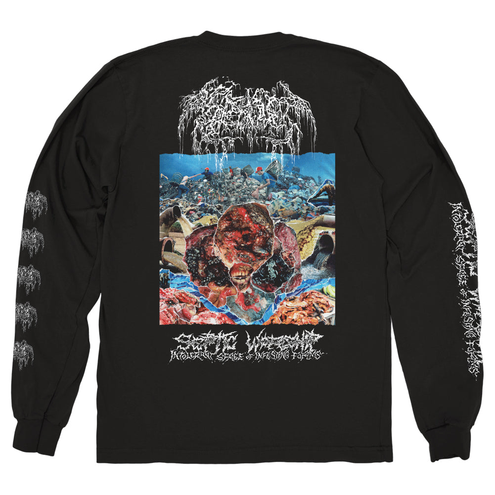Septage Merch Septic Worship Long Sleeve Shirt Septage Shirt Father's Day Gifts For Metal Music Lovers-1