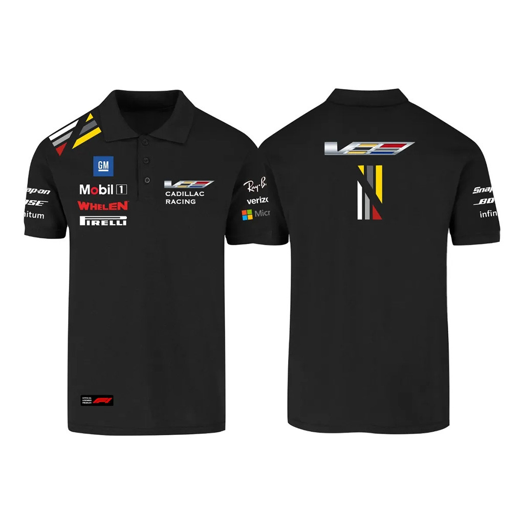 Sergio Checo Perez Merch Cadillac Racing 2026 Polo Shirt F1 Shirt Fan Clothing Racing Lovers Gifts-1