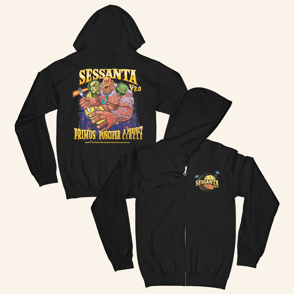 Sessantalive Merch Sessanta V2 0 Zip Hoodie Gift Ideas For Boyfriend-1