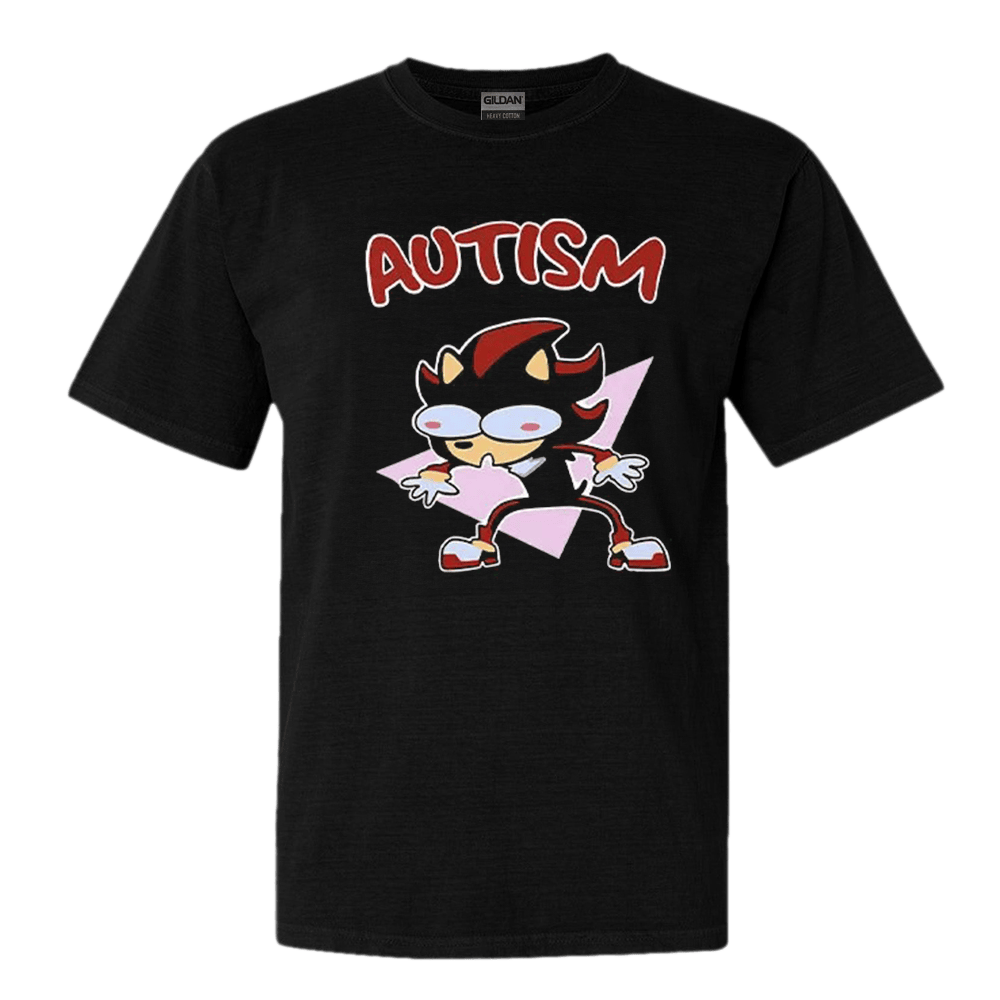 Shadow The Hedgehog Autism Shirt Gifts For Fan-1
