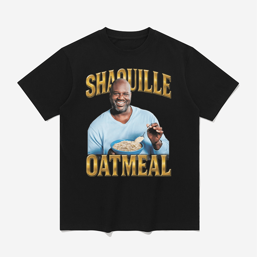Shaquille O'Neal Shaquille Oatmeal Shirt Dad Fathers Day Gifts-1