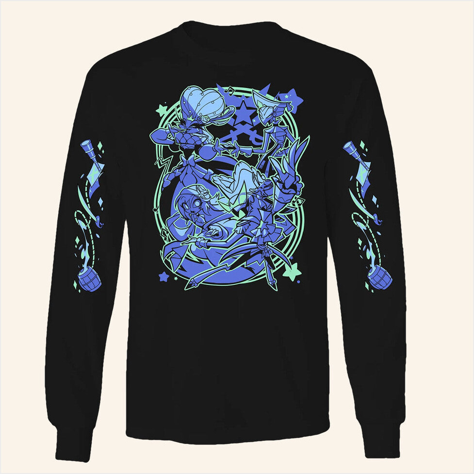 Shark Robot Merch Spindlehorse Long Sleeve Shirt Gitfs For Dudes Birthday Gifts For Fans-1