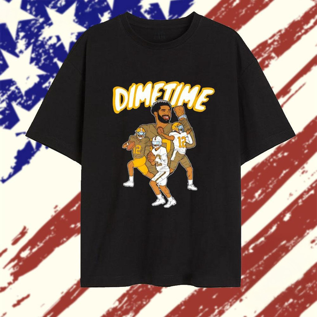 Shedeur Sanders Dimetime Cleveland Browns Graphic T-Shirt-1