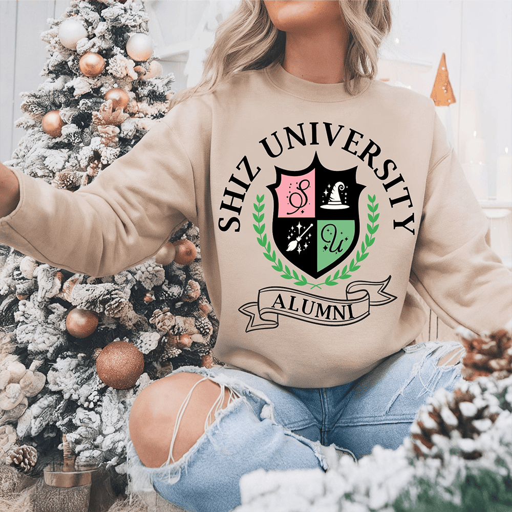 Shiz University Sweatshirt Birthday Gifts For Wife-1
