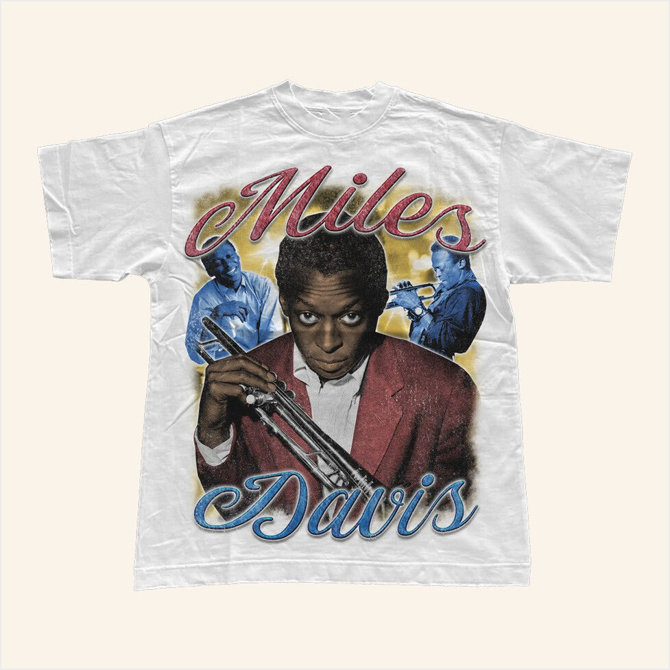 Shopdonotdisturb Merch Miles Davis Shirt Presents For Boyfriend Birthday Gifts For Fans-1