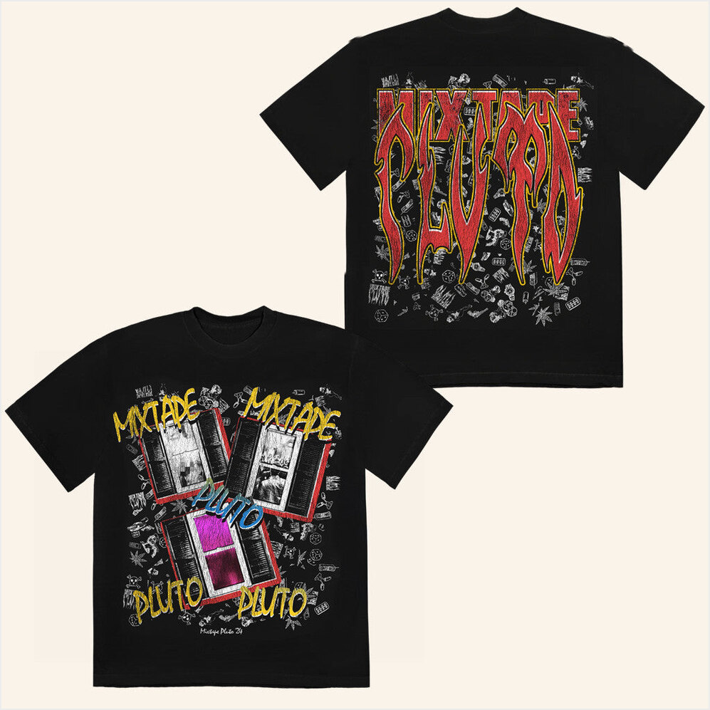 Shopfbg Merch Mixtape Pluto Windows T-Shirt Gift Ideas For Husband Birthday Gifts For Fans-1
