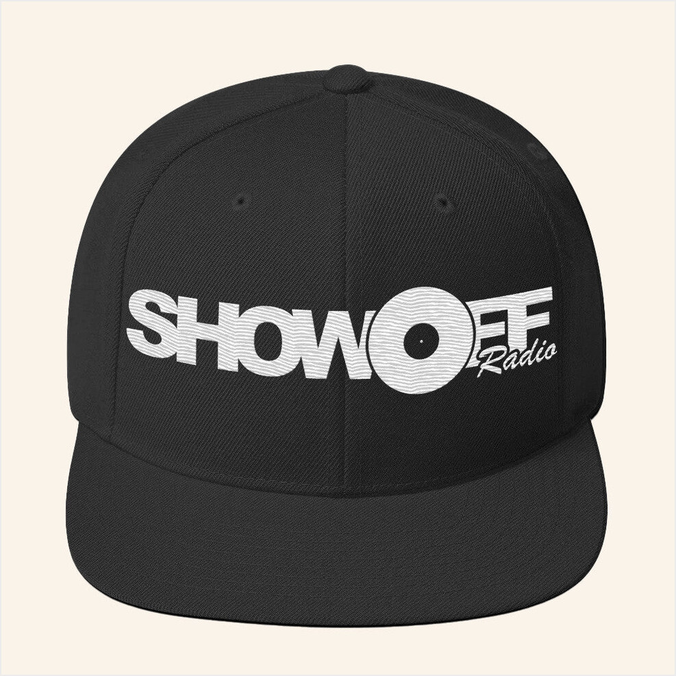 Showoff Hiphop Merch Showoff Radio Snapback Hat Embroidered Gifts For Him Gifts For Best Friend-1