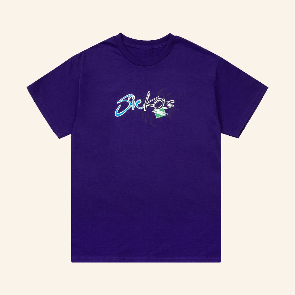 Sickos Merch 2000's Purple T-Shirt Present For Husband-1