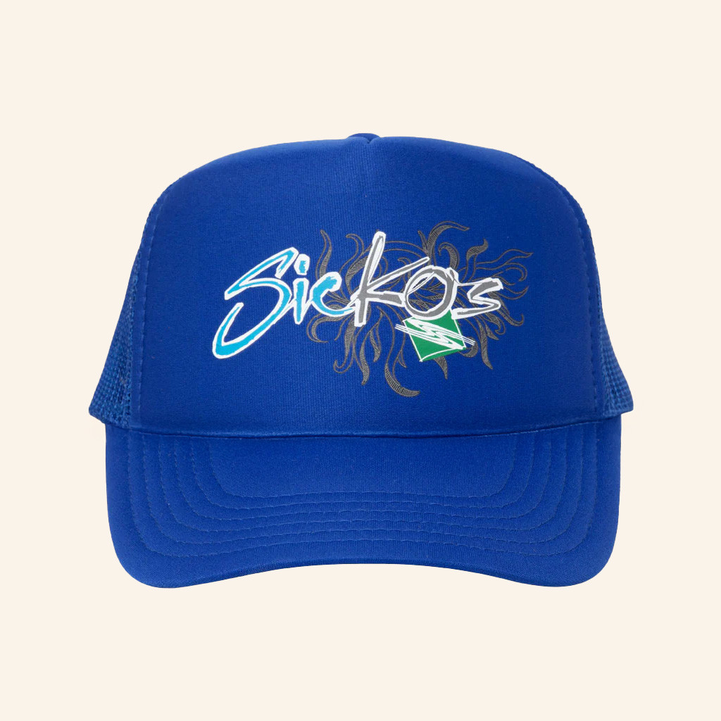 Sickos Merch 2000's Trucker Hat Unique Gifts For Husband-1