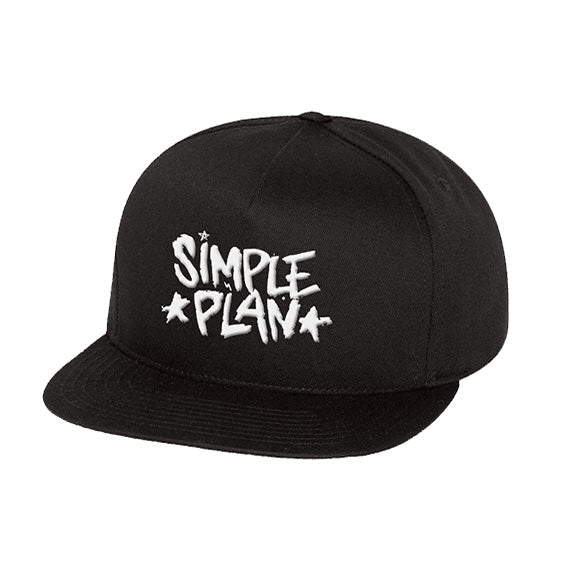 Simple Plan Merch Crazy Logo OSFA Snapback Hat Present For Husband-1