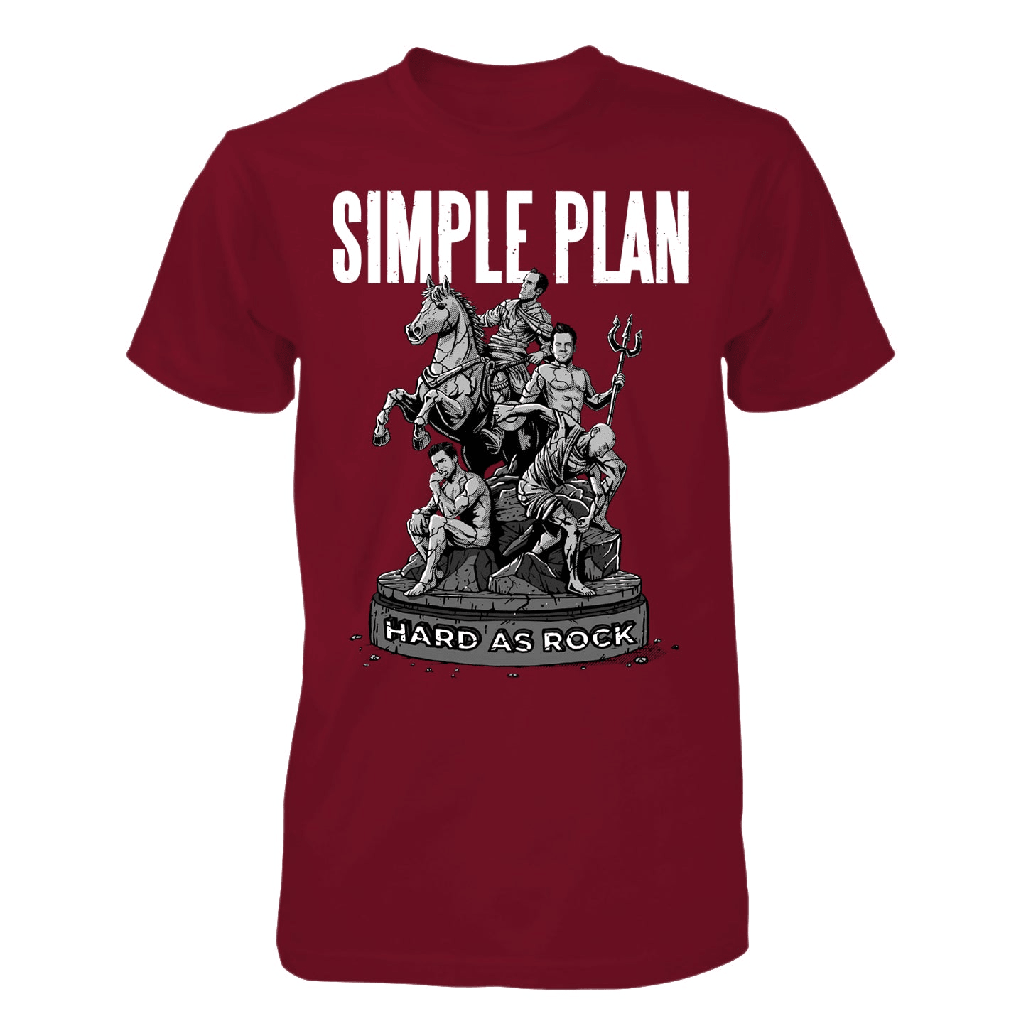 Simple Plan Merch Hard As Rock T-Shirt Useful Gifts For Husband-1 Simple Plan Merch Hard As Rock T-Shirt Useful Gifts For Husband-1