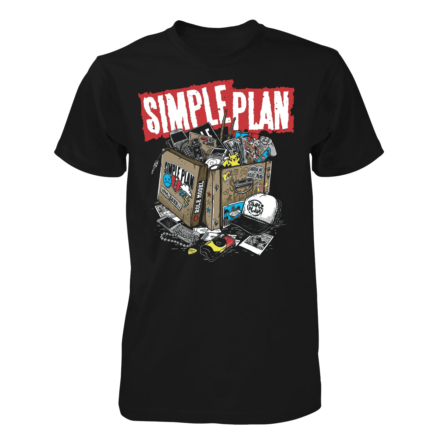 Simple Plan Merch Souvenir T-shirt Gifts For Best Friends-1