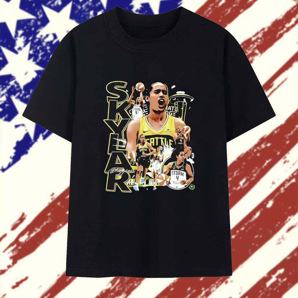 Skylar Diggins Seattle Storm WNBA 2025 Graphic Vintage T-Shirt Basketball Enthusiast Gifts-1 Skylar Diggins Seattle Storm WNBA 2025 Graphic Vintage T-Shirt Basketball Enthusiast Gifts-1