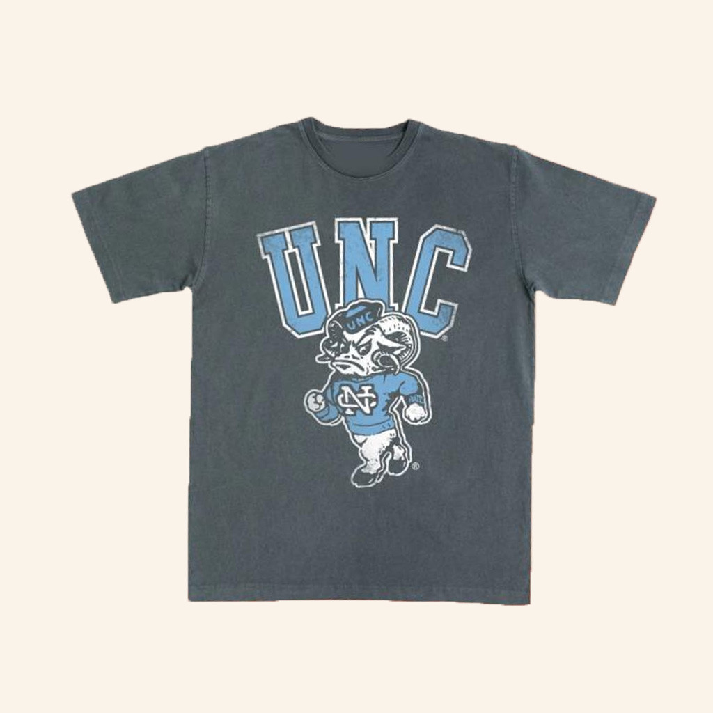 Slam Goods Merch UNC Big Logo T-Shirt Gifts For Dudes-1