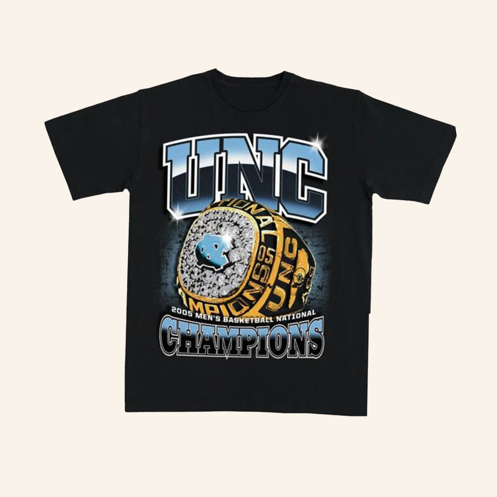 Slam Goods Merch UNC Men's 2005 National Champions Shirt Gifts For Fans-1