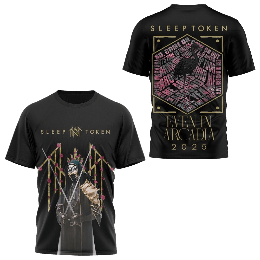 Sleep Token Even In Arcadia 2025 T-Shirt Sleep Token Merch Best Father's Day Gifts For Husband-1