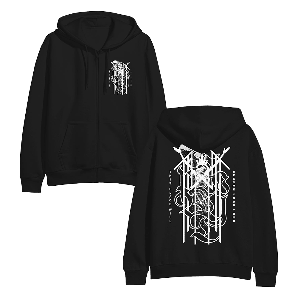 Sleep Token Merch This Place Will Become Your Tomb Sleep Token Zip Hoodie Mother'S Day Gift-1