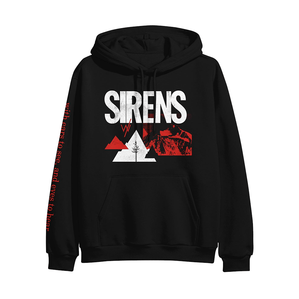 Sleeping With Sirens Merch Collage Black Hoodie First Fathers Day Gift-1