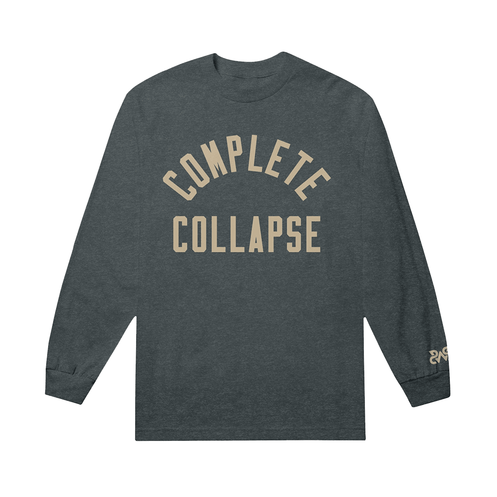 Sleeping With Sirens Merch Complete Collapse Long Sleeve T-Shirt Cool Gifts For Dad-1