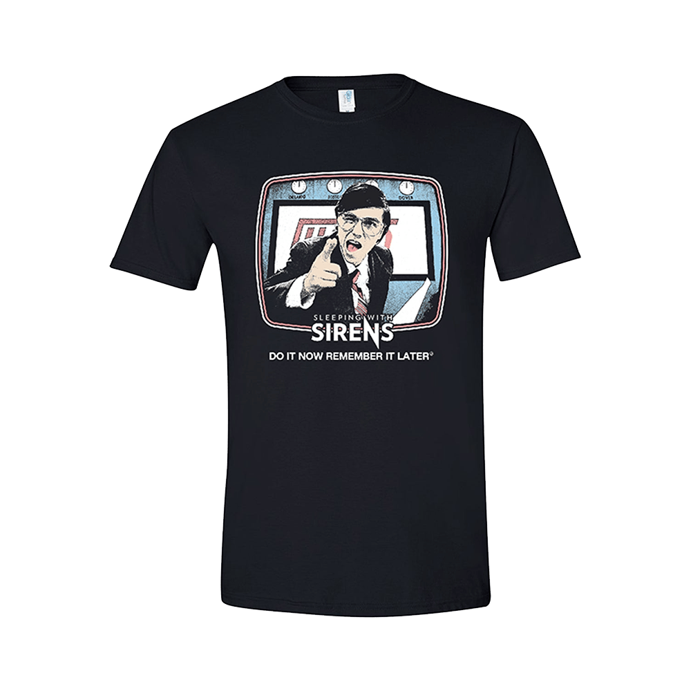 Sleeping With Sirens Merch Sleeping With Sirens News T-Shirt Good Gifts For Dads-1