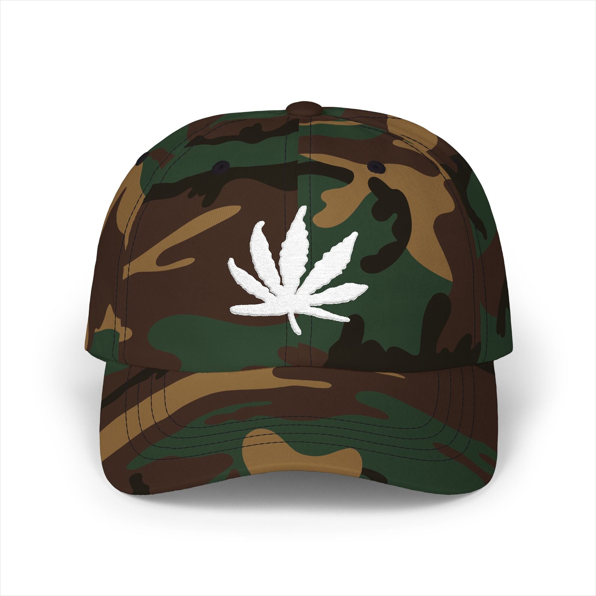 Slushy Noobz Merch Classic Embroidered Camo Cap Apparel Gifts For Girlfriend Gifts For Besties-1