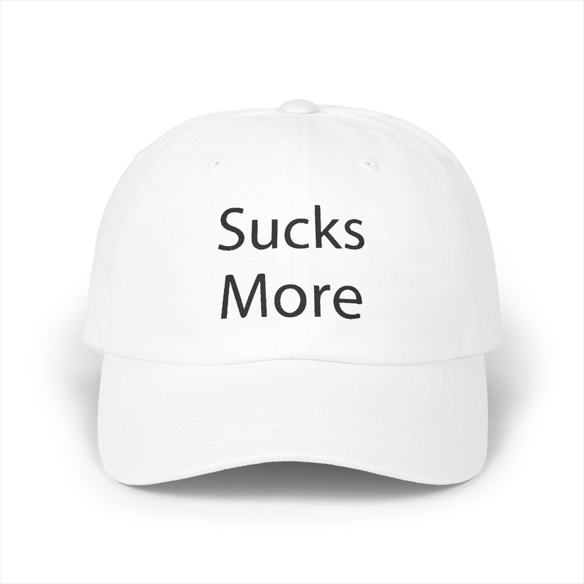 Slushy Noobz Merch Sucks More Classic Embroidered Cap Gifts For Girlfriend Gifts For Besties-1