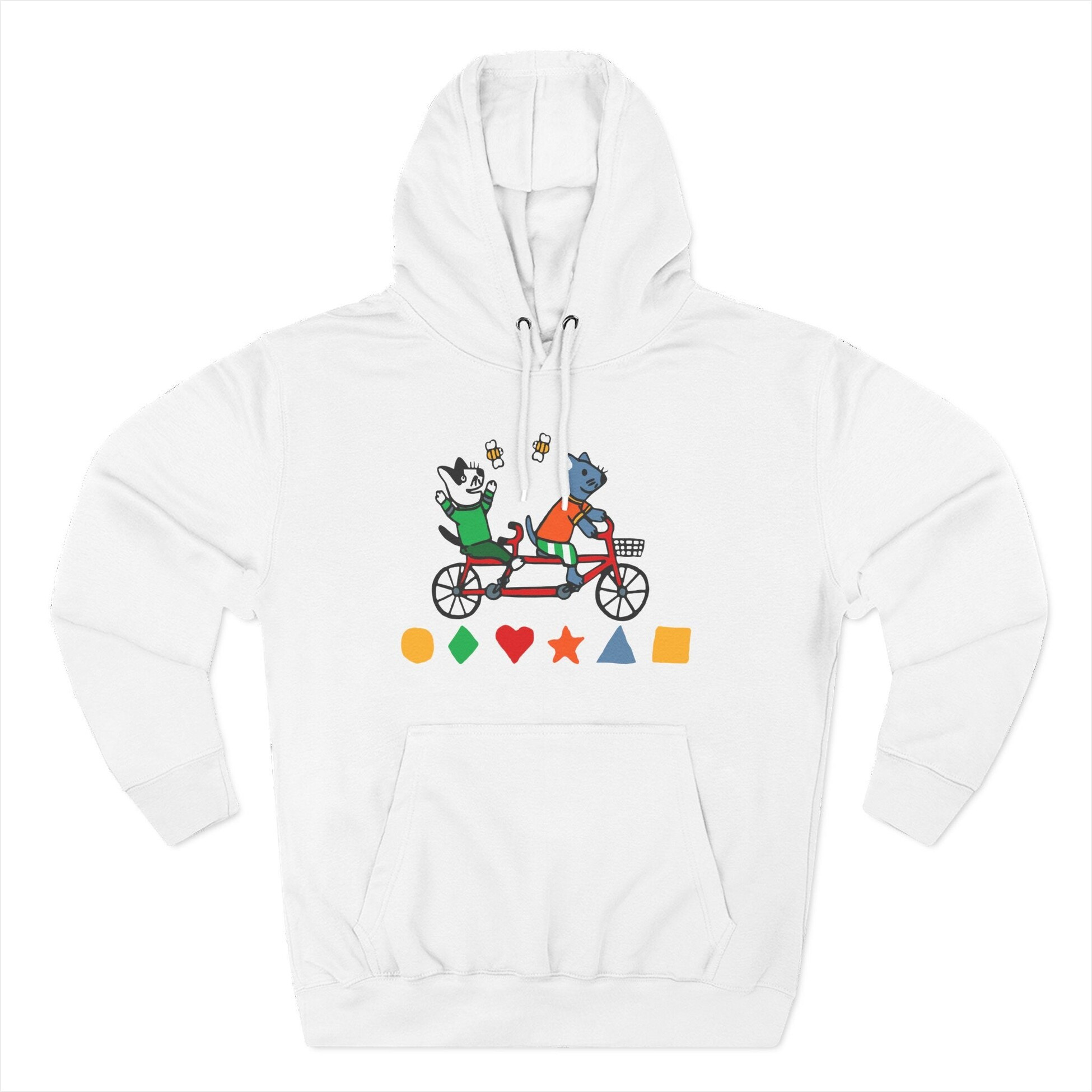 Slushy Noobz Merch White Hoodie Best Birthday Gifts For Daughter Gifts For Best Friend-1