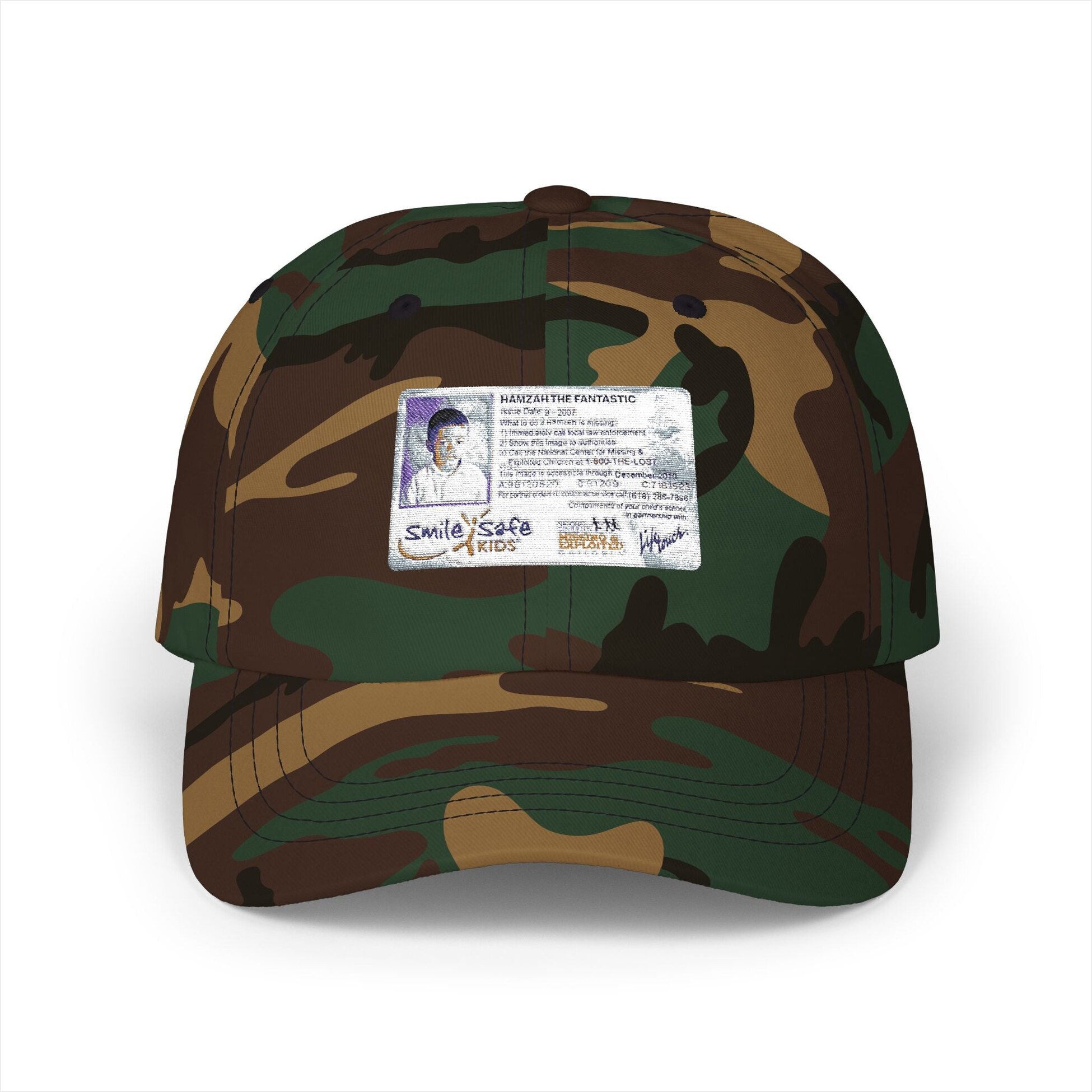 Slushy Noobz merch Classic Camo Cap Birthday Gifts For Best Friend Gifts For Him Christmas Presents-1