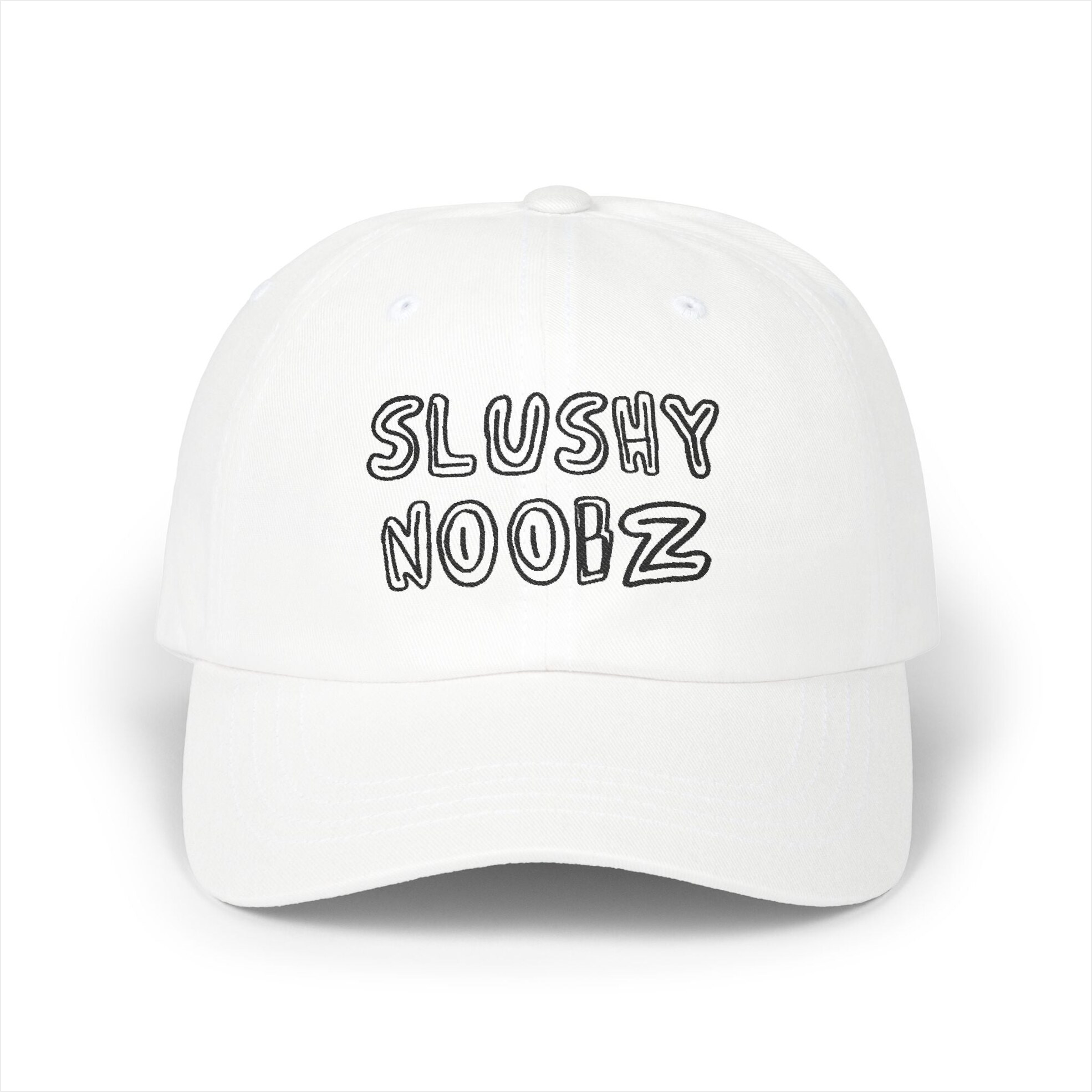 Slushy Noobz merch Embroidered Classic Dad Cap Apparel Gifts For Best Friend Gifts For Him-1