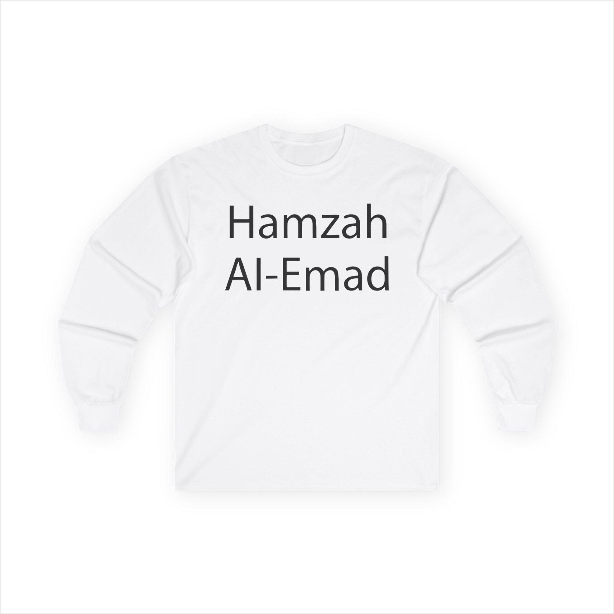 Slushy Noobz merch Hamzah Ai-emad Unisex Ultra Cotton Long Sleeve Tee Gifts For Friends-1