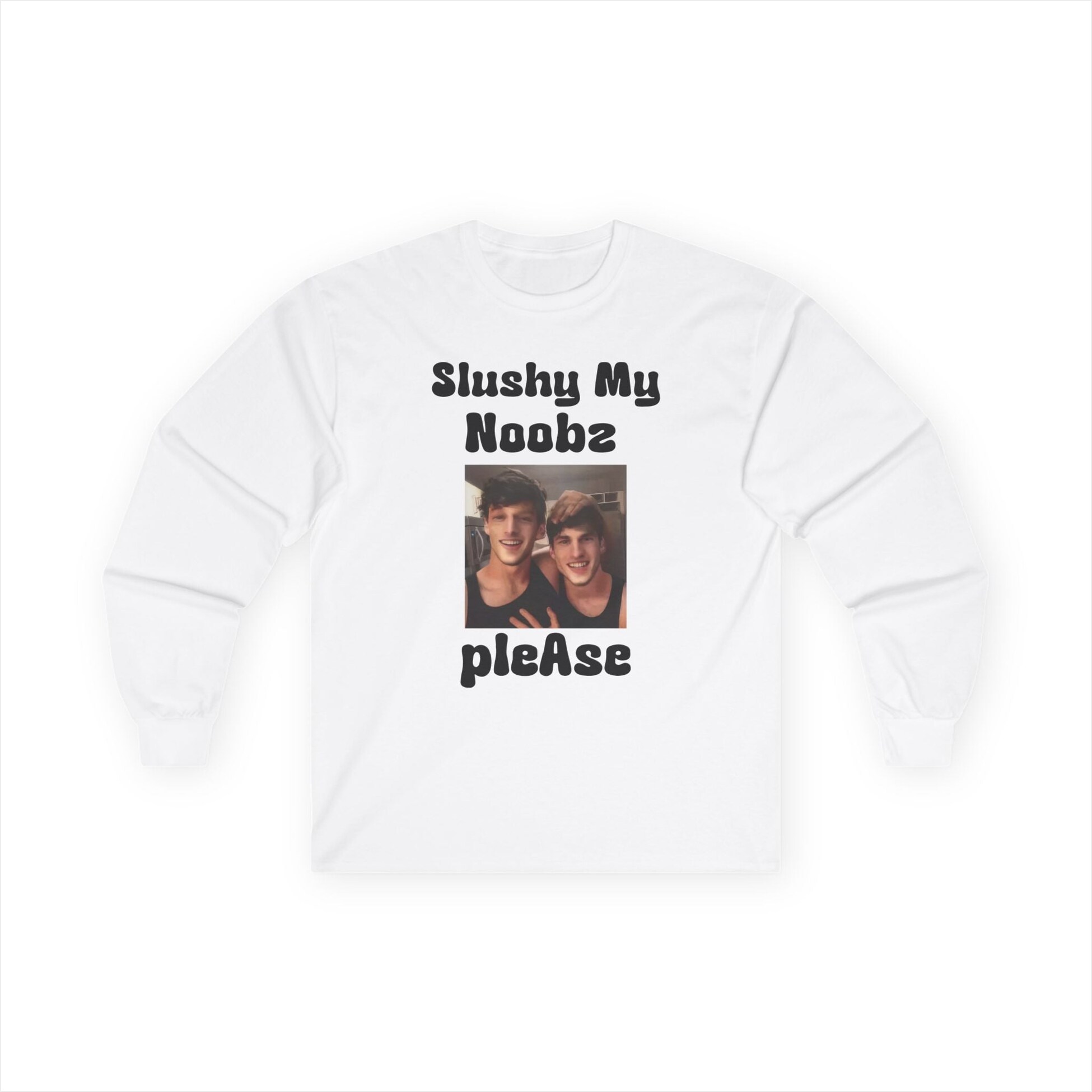 Slushy Noobz merch Martin and Hamzah Comedy Unisex Ultra Cotton Long Sleeve Tee Gifts For Girlfriend-1
