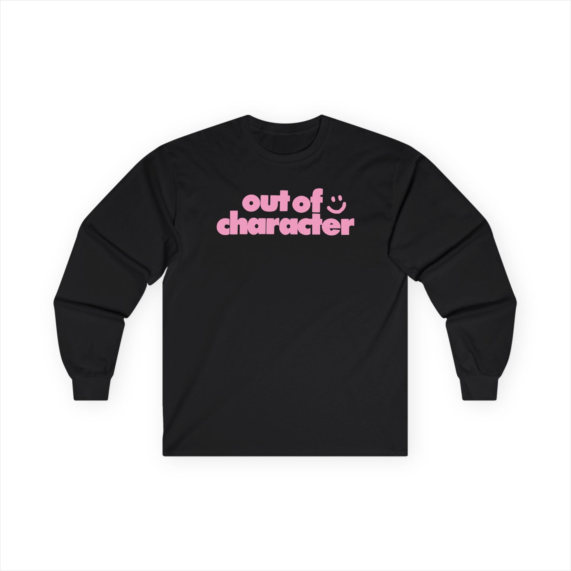 Slushy Noobz merch Out Of Character Unisex Ultra Cotton Long Sleeve Tee Apparel Gifts For Best Friend-1