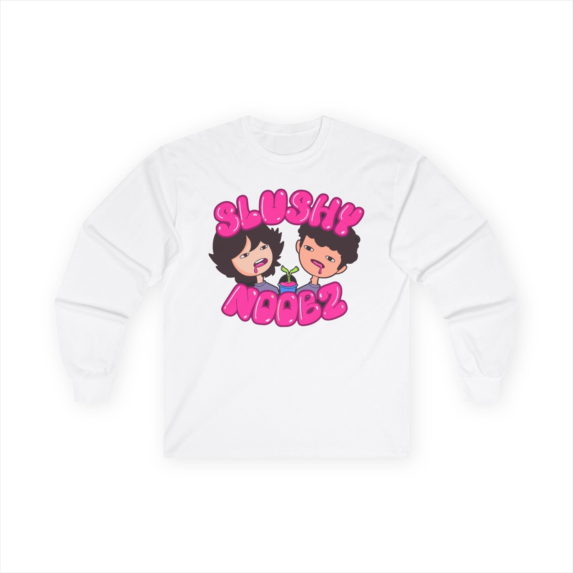 Slushy Noobz merch Unisex Ultra Cotton Long Sleeve Tee Apparel Gifts For Wife Gifts For Friends-1