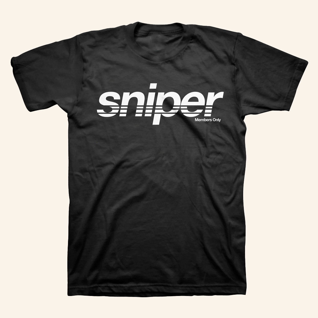 Sniper Gang Apparel Merch Never Die Black Shirt Gifts For Him-1