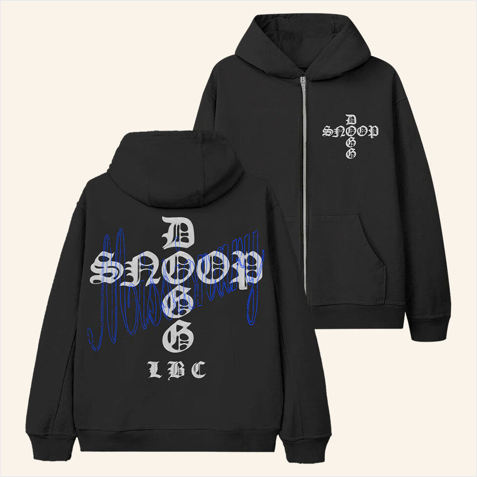 Snoop Dogg Merch Missionary Zip Hoodie Good Gifts For Boyfriend Birthday Gifts For Friends-1