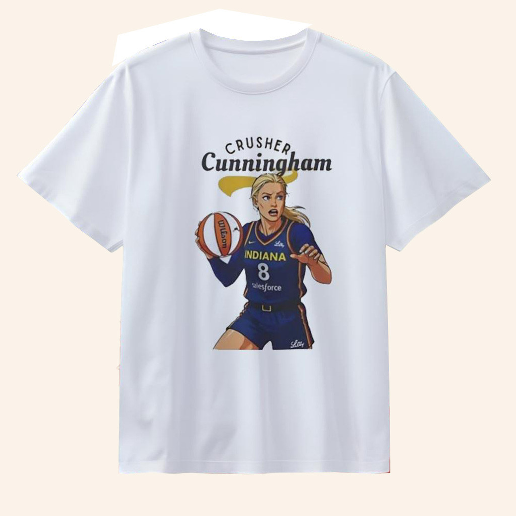 Sophie Crusher Cunningham Indiana Fever T-Shirt Great Gifts For Basketball Fans-1