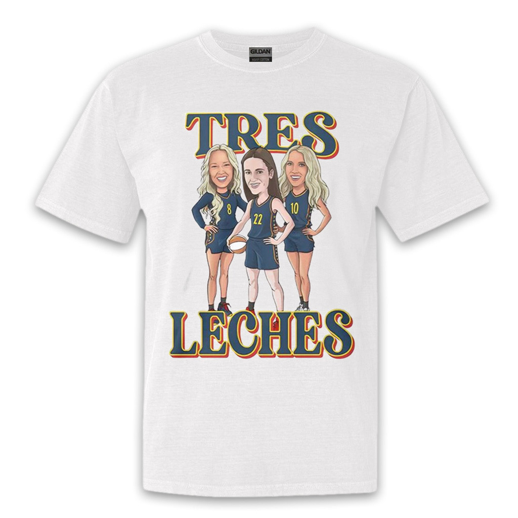 Sophie Cunningham Tres Leches Shirt WNBA Indiana Fever Merch-1