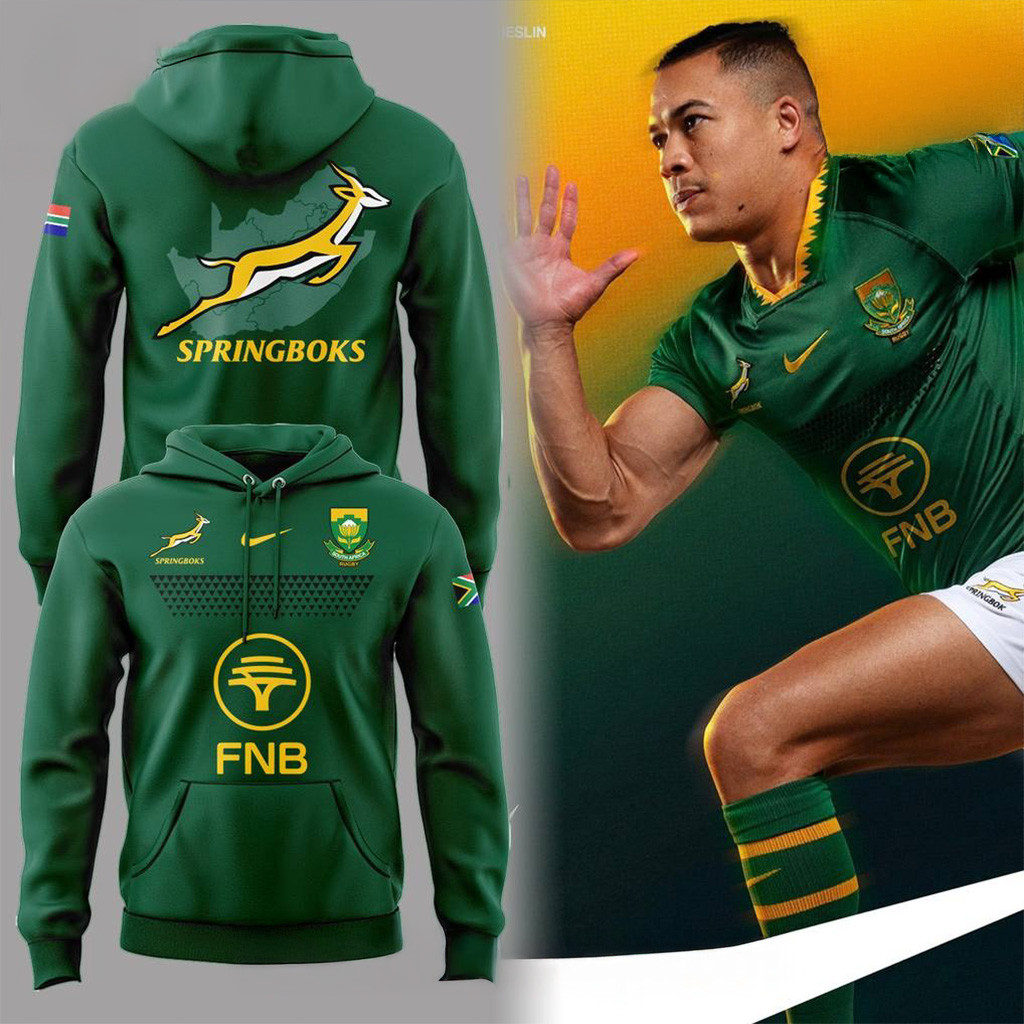 South Africa Springboks 2025 New National Team Special Hoodie Present For Husband-1