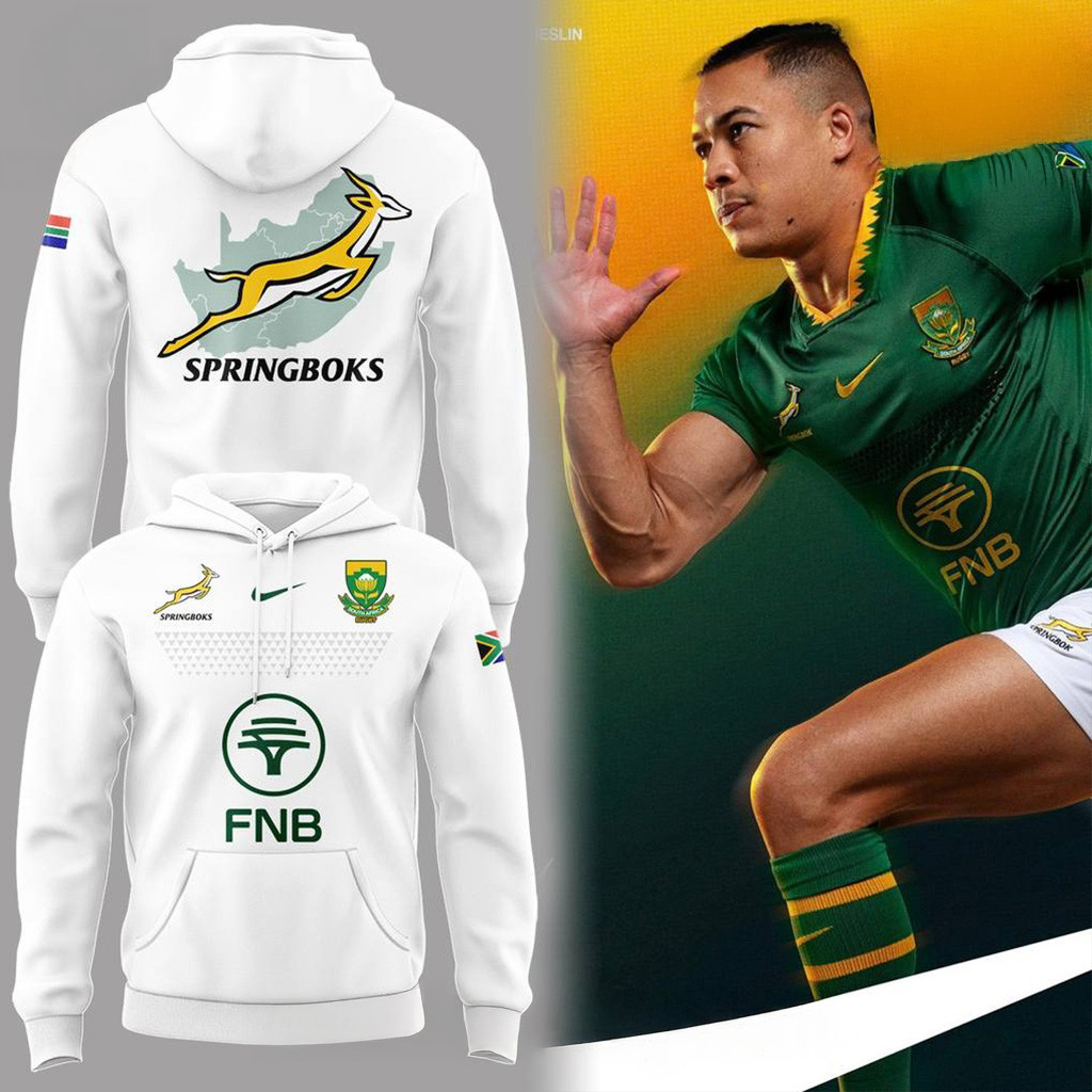 South Africa Springboks 2025 New National Team Special Hoodie Springboks Merch Gifts For Fans-1
