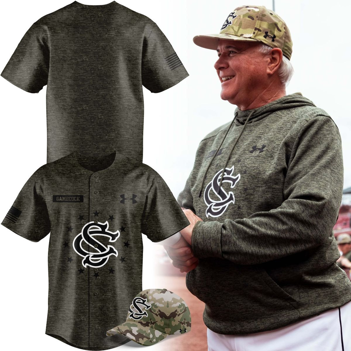 South Carolina Gamecocks 2025 NCAA Women's Basketball Baseball Jersey Gifts For Fans-1