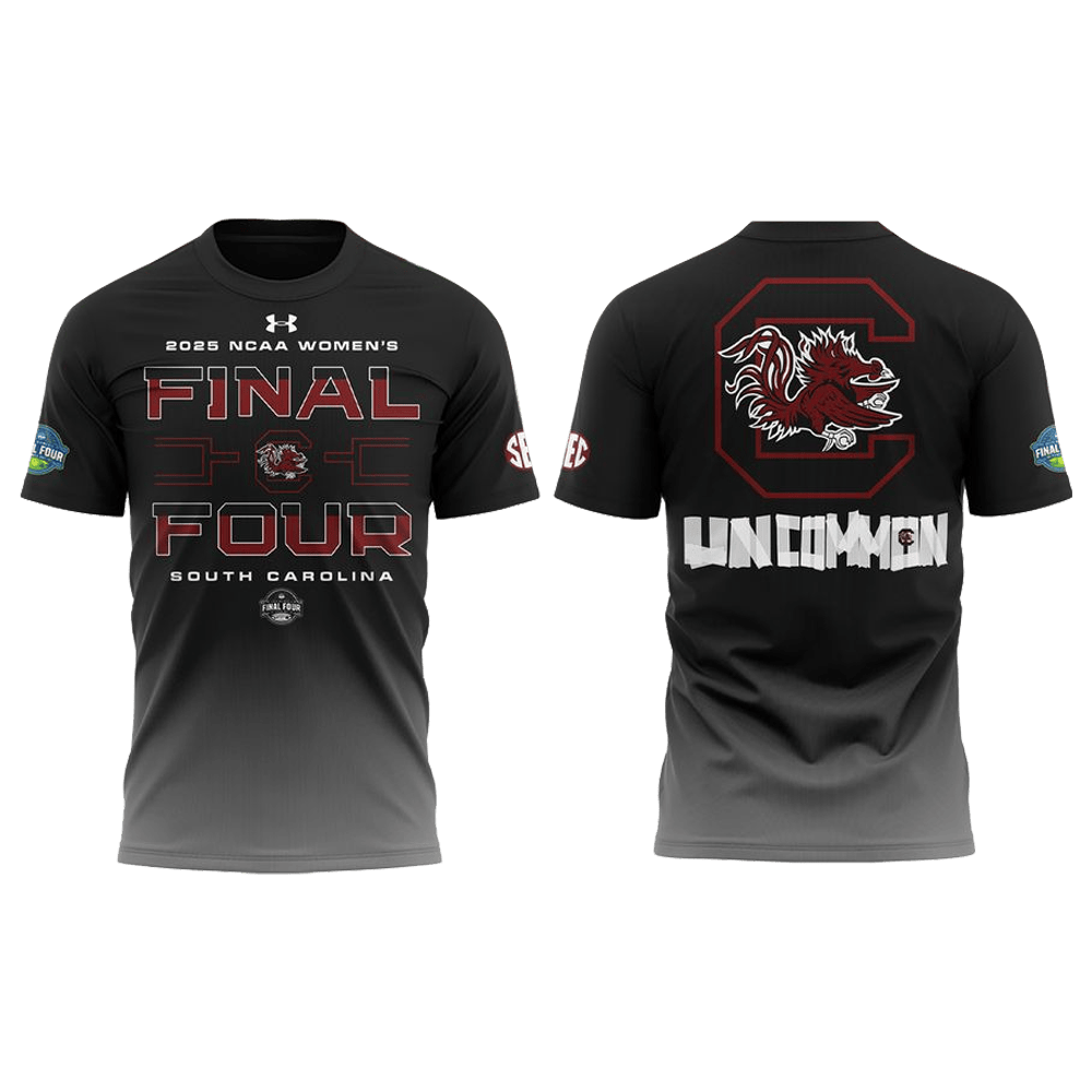 South Carolina Gamecocks 2025 NCAA Women's Basketball Tournament March Madness Final Four Shirt-1