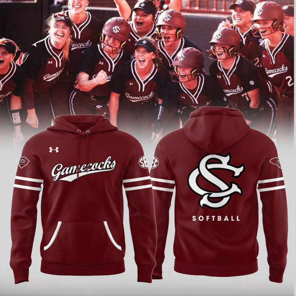 South Carolina Gamecocks Softball Hoodie Best Mother's Day From For Daughter-1