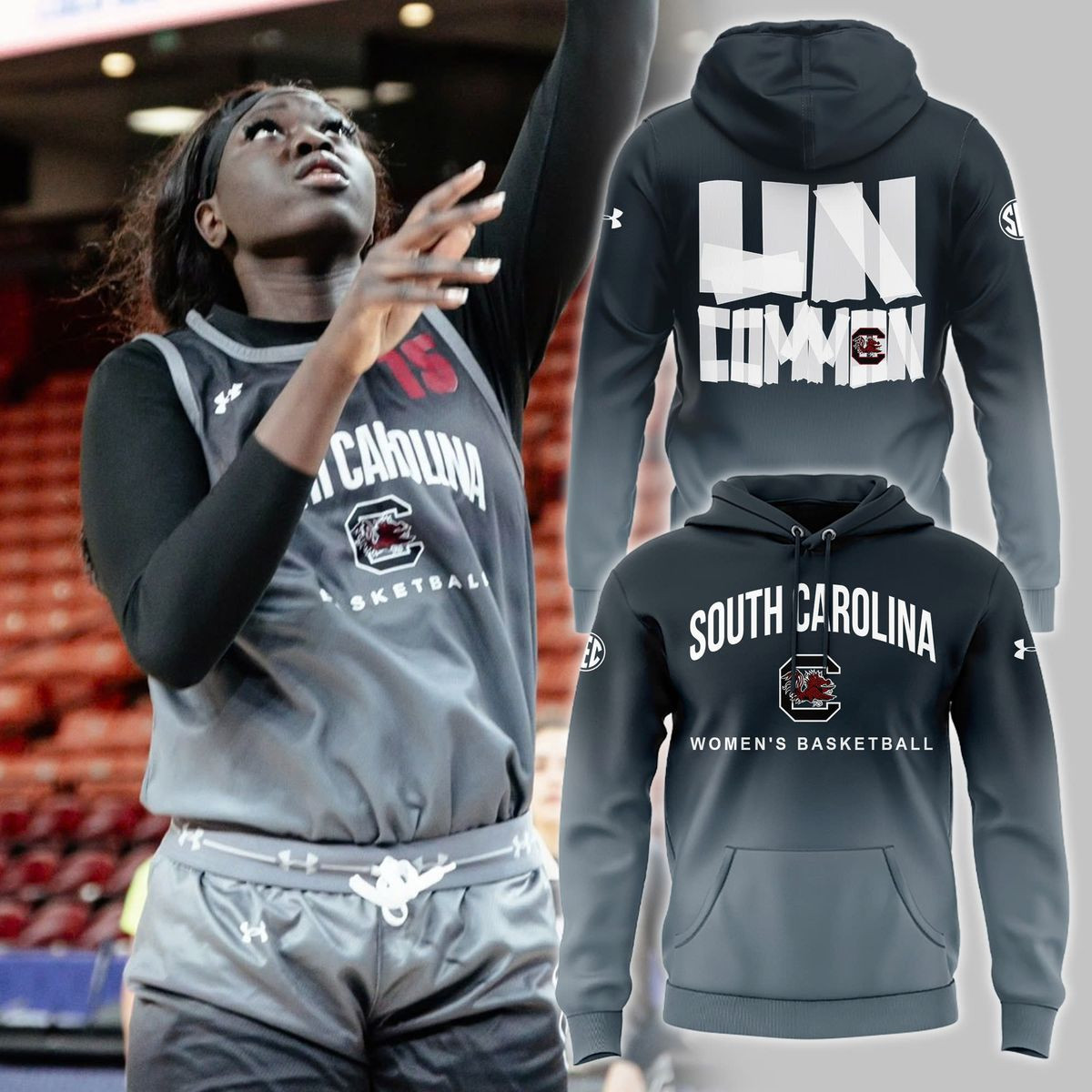 South Carolina Women's Basketball Hoodie Gifts For Friends-1 South Carolina Women's Basketball Hoodie Gifts For Friends-1